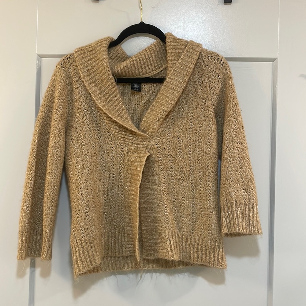 Golden sweater